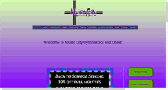 Desktop Screenshot of musiccitygym.com